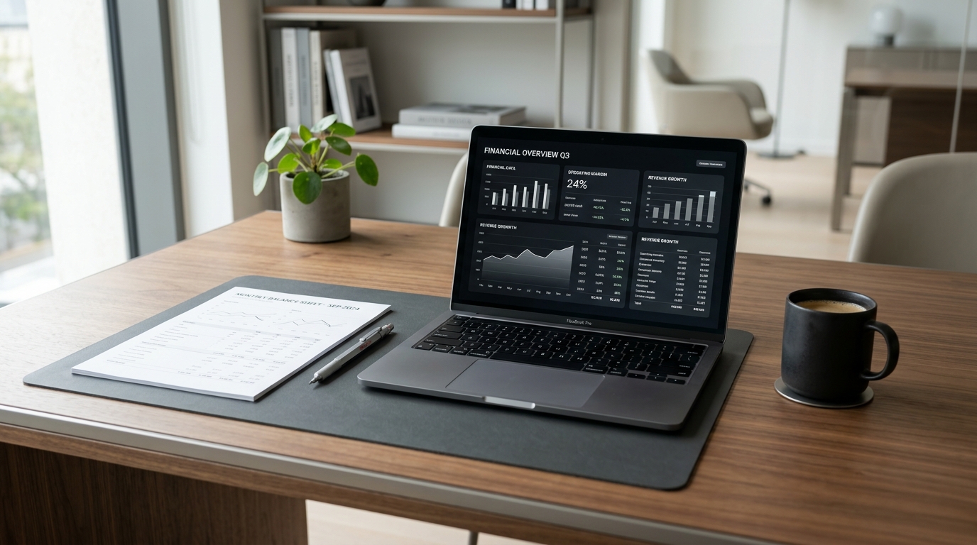 D.AccounTrust executive financial review workstation